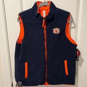 Auburn Tigers Women’s Reversible Full-Zip Sweater Vest